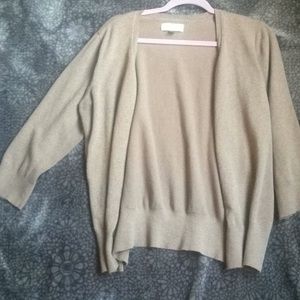 Brown cardigan